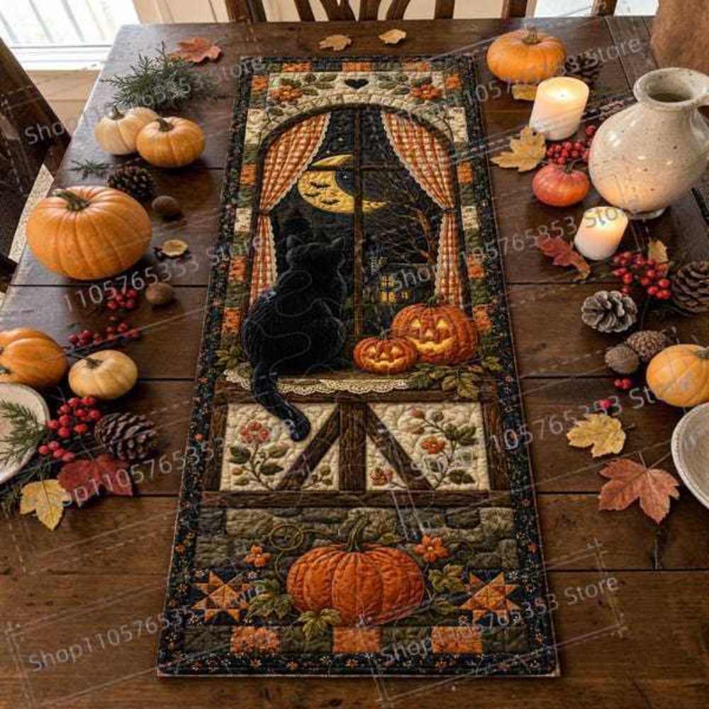 Wedding Tap - 2026 Autumn Spell Quilted Table Runner