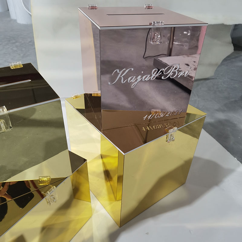 Wedding Card Box - Acrylic Innovation Card Box Wedding Card