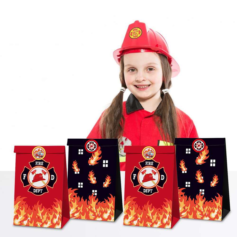 12pcs Fireman Theme Party Favo - Wedding Event Supply recension och pris