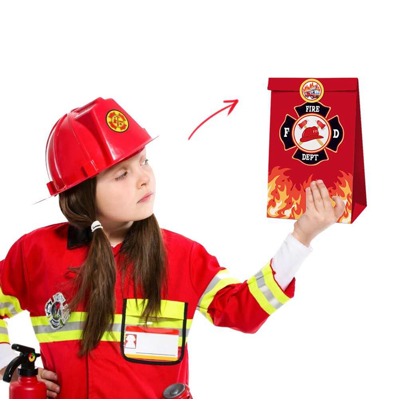 12pcs Fireman Theme Party Favo - Wedding Event Supply recension och pris