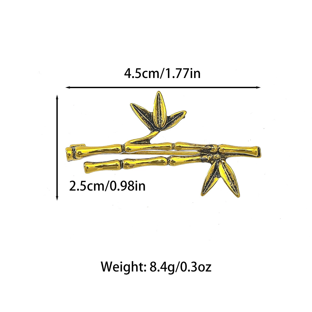 Leaf Bamboo Brooch For Men Wom - Suit Supply Wedding Party recension och pris