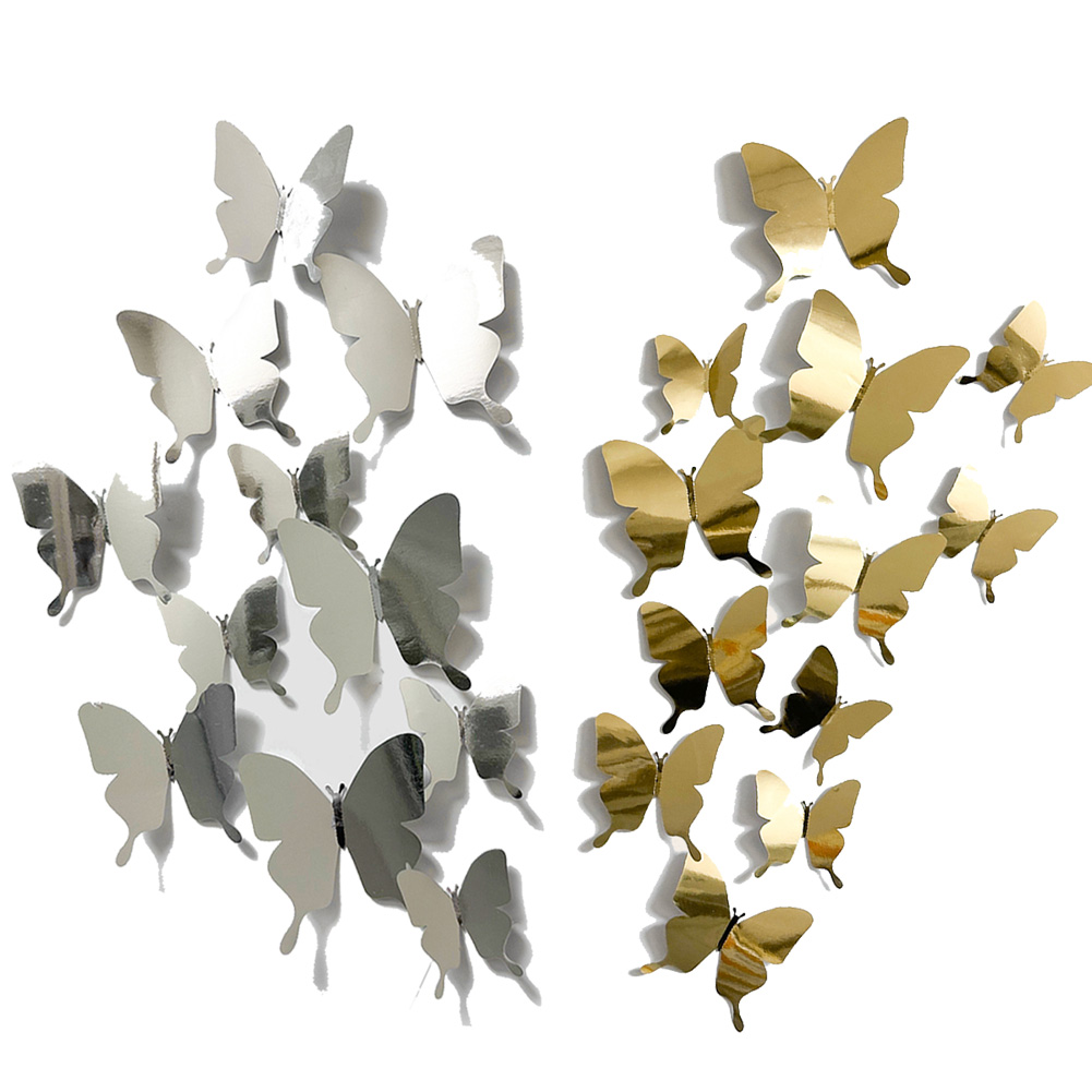12 Pcs Gold Silver Reflective  - Wedding Package Gold recension och pris