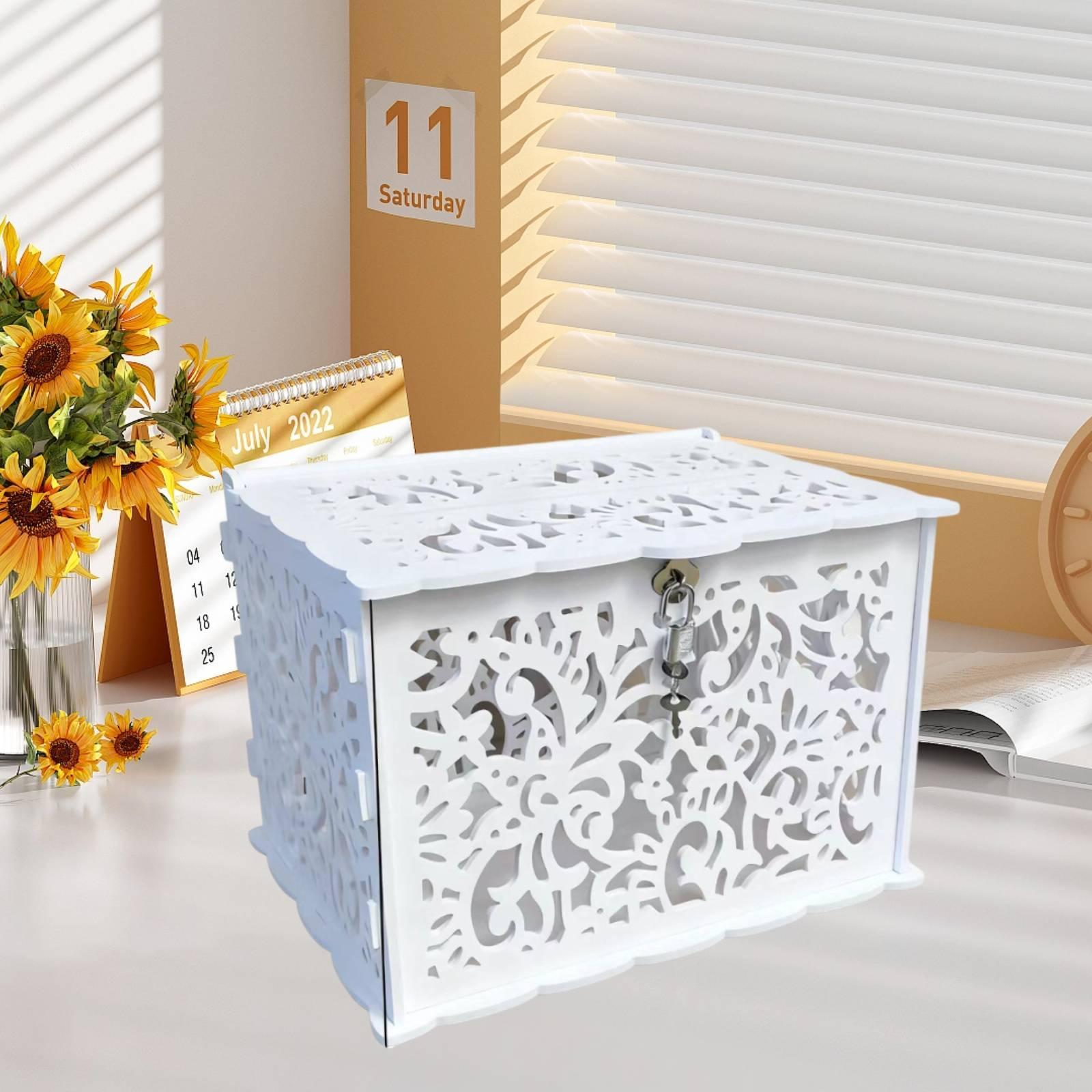 Reusable Acrylic Wedding Card  - Wedding Card Box recension och pris