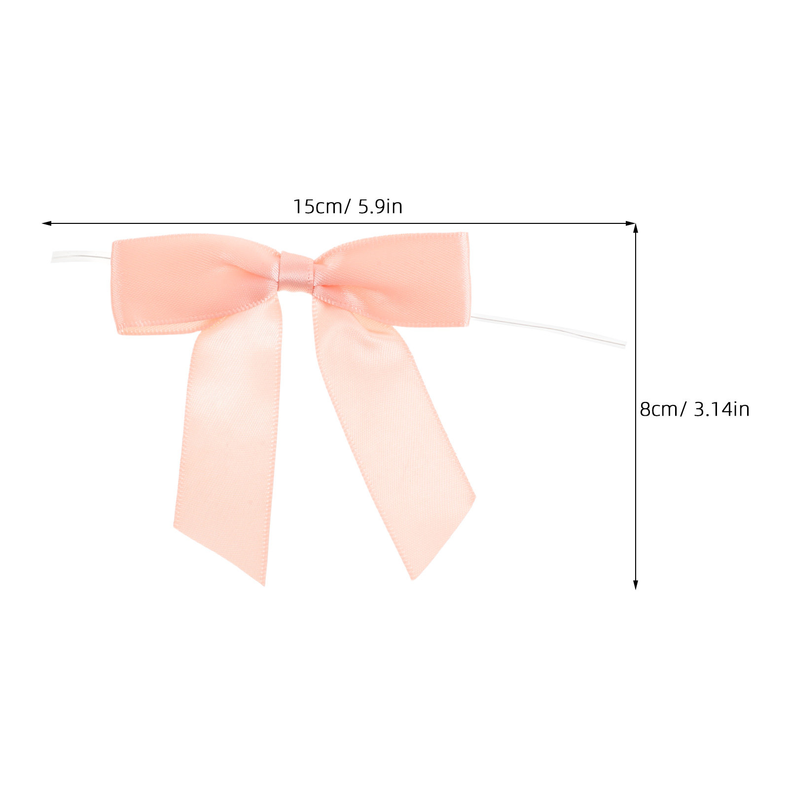 50Pcs Decorative Satin Ribbon  - Wedding Cake Supply recension och pris