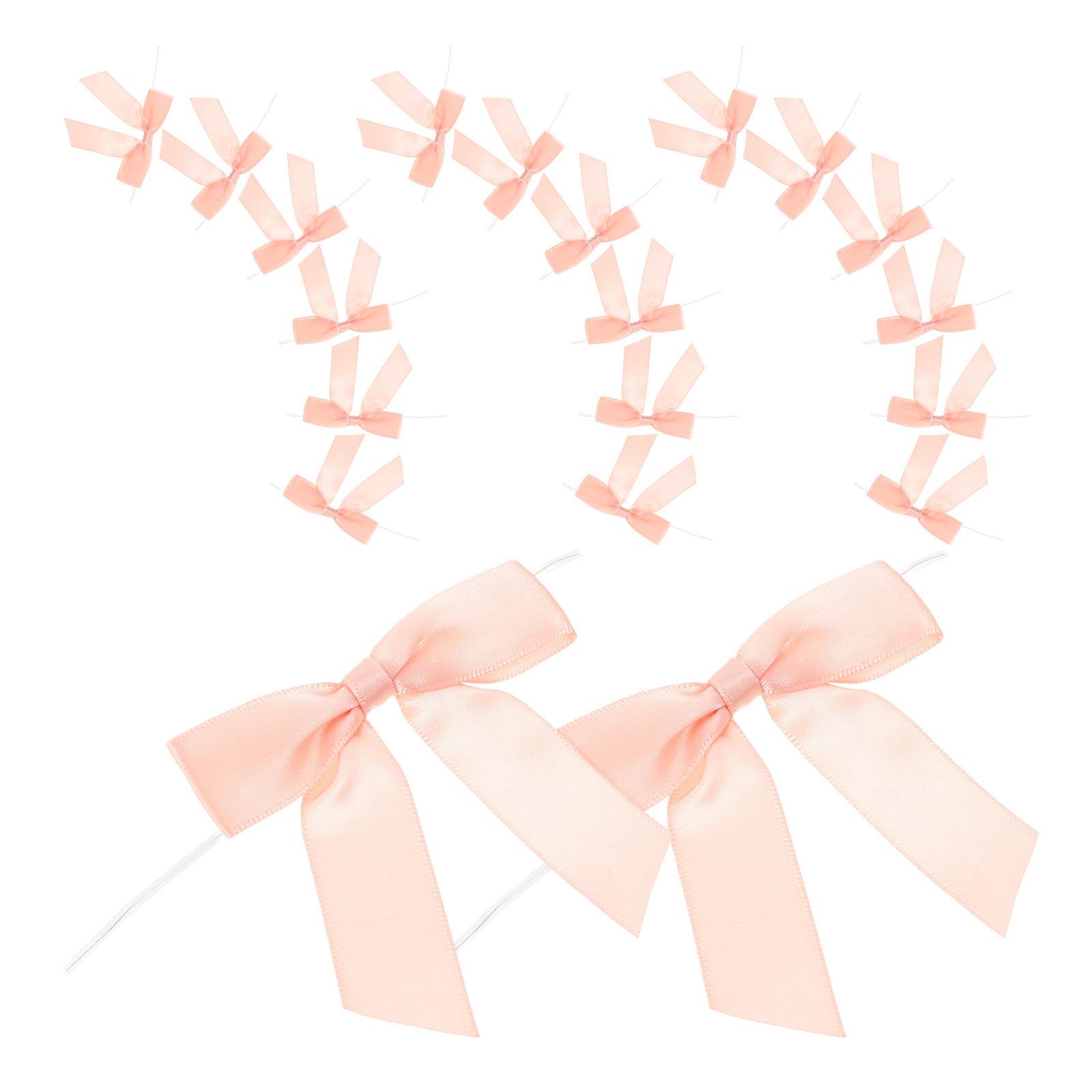 50Pcs Decorative Satin Ribbon  - Wedding Cake Supply recension och pris