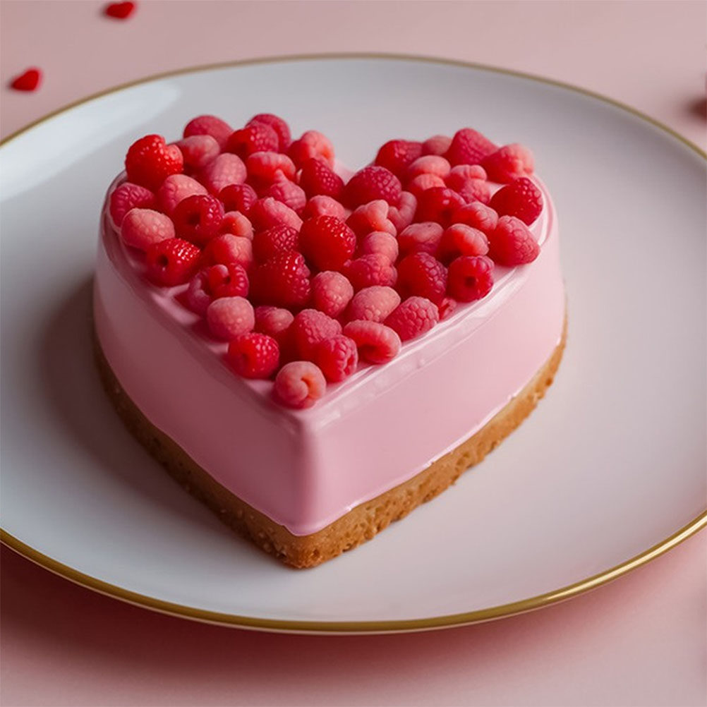 4Pcs Heart Foam Cake Dummy Cak - Wedding Cake Supply recension och pris