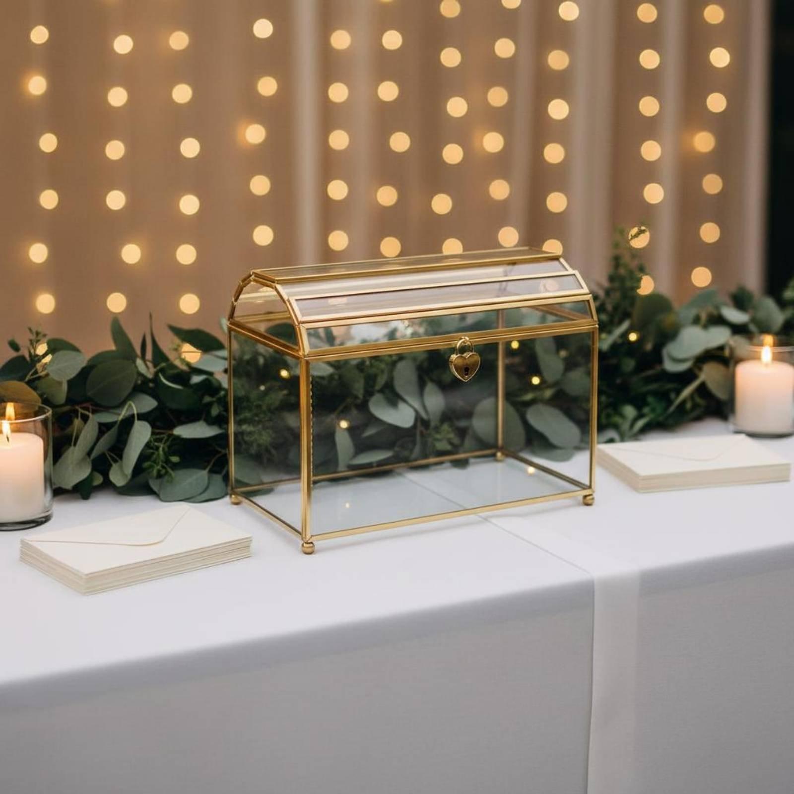 Transparent Card Box Wedding C - Wedding Card Box recension och pris