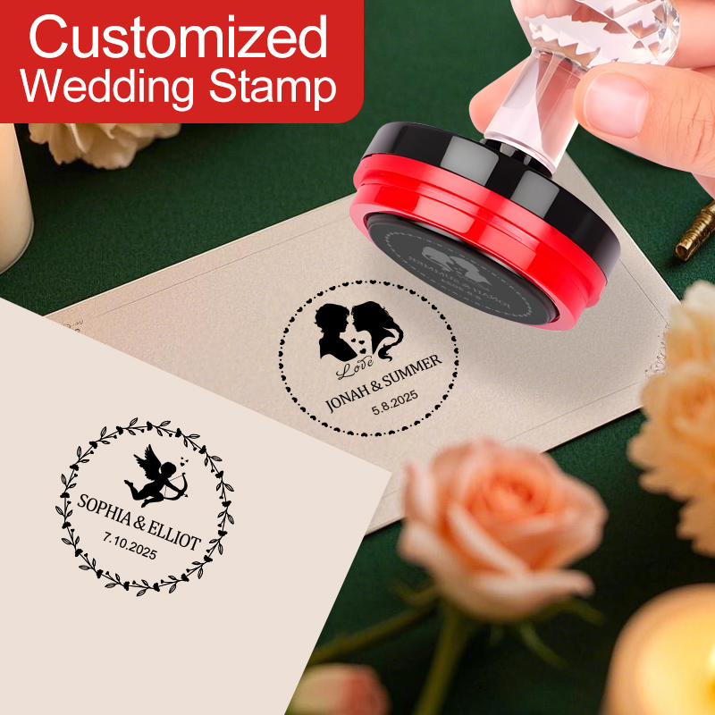 Custom-Made Seal Stamp for Wed - Wedding Event Supply recension och pris