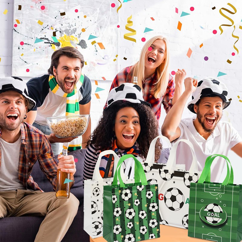 4pcs Soccer Style Gift Bag, No - Wedding Event Supply recension och pris