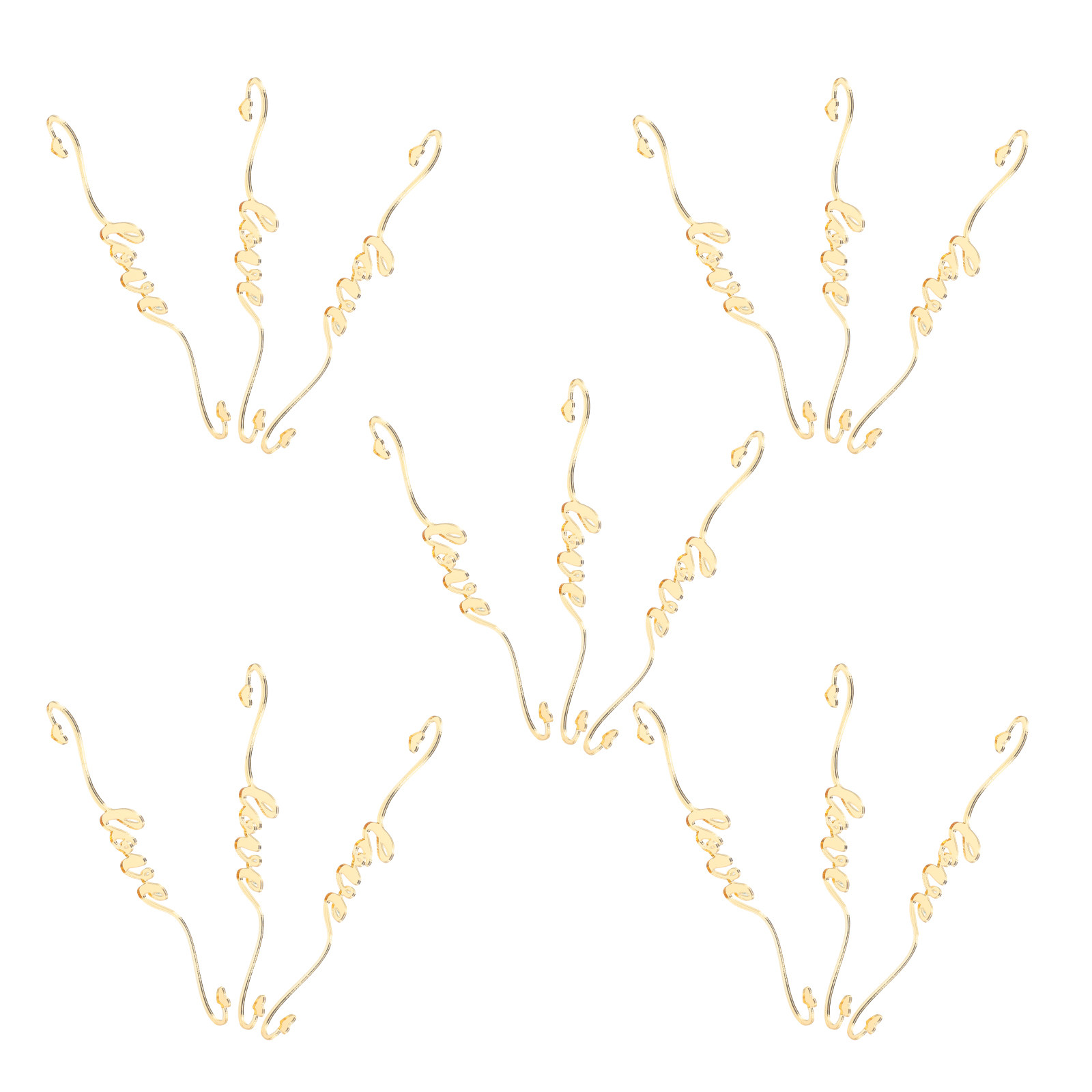 Cake Toppers 15 Piece Cute Cup - Wedding Cake Supply recension och pris