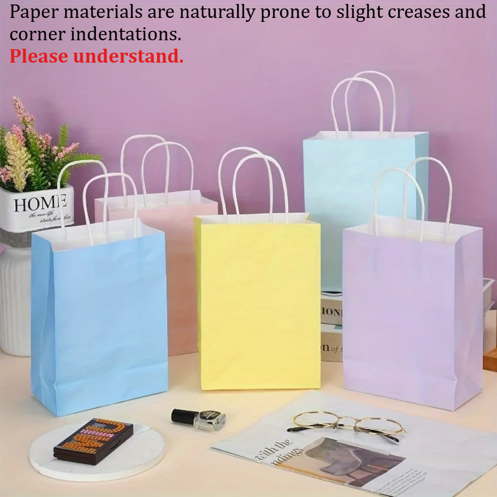 6-24 Pcs Pastel Kraft Paper Gi - Wedding Event Supply recension och pris