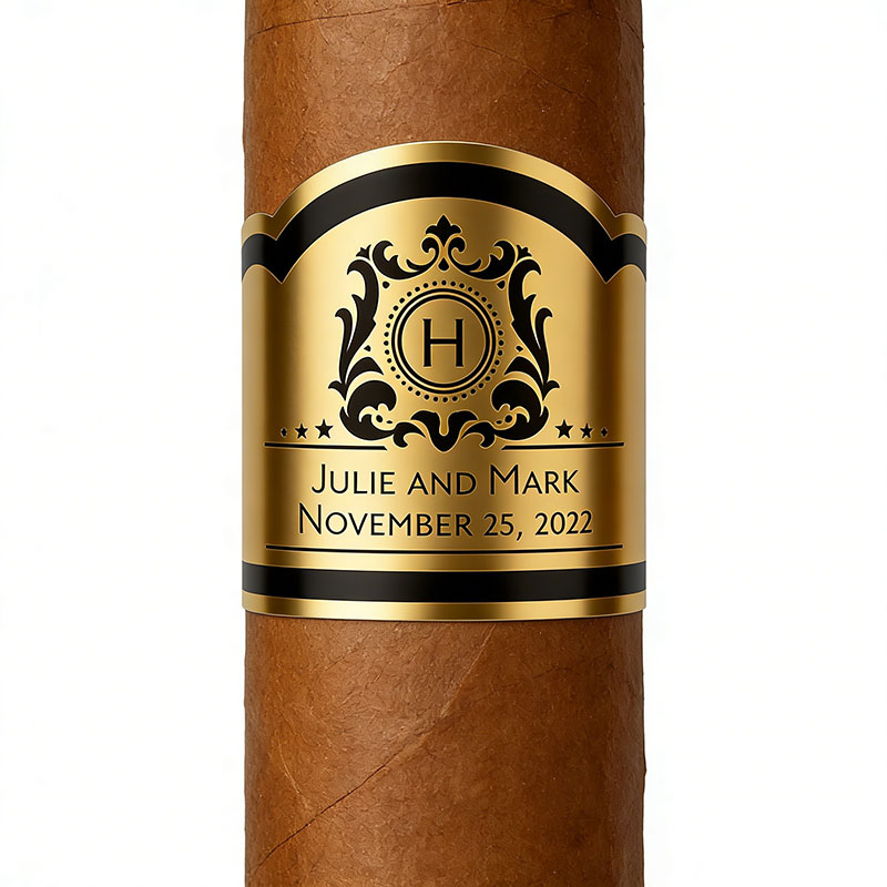 Custom Gold Foil Wedding Cigar - Wedding Souvenir recension och pris