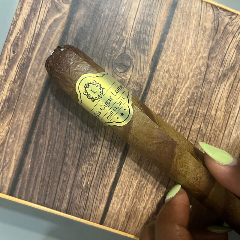 Custom Gold Foil Wedding Cigar - Wedding Souvenir recension och pris