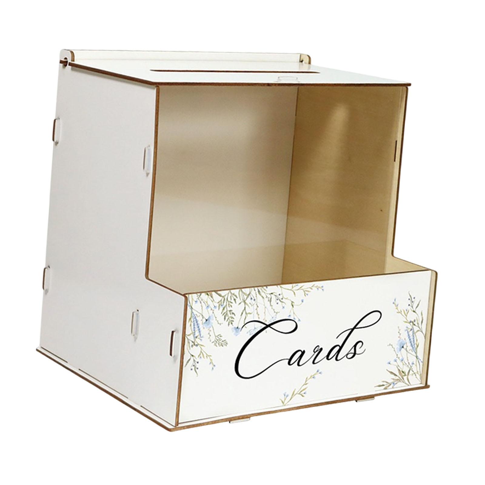 Personalized Rustic Wedding Ca - Wedding Card Box recension och pris