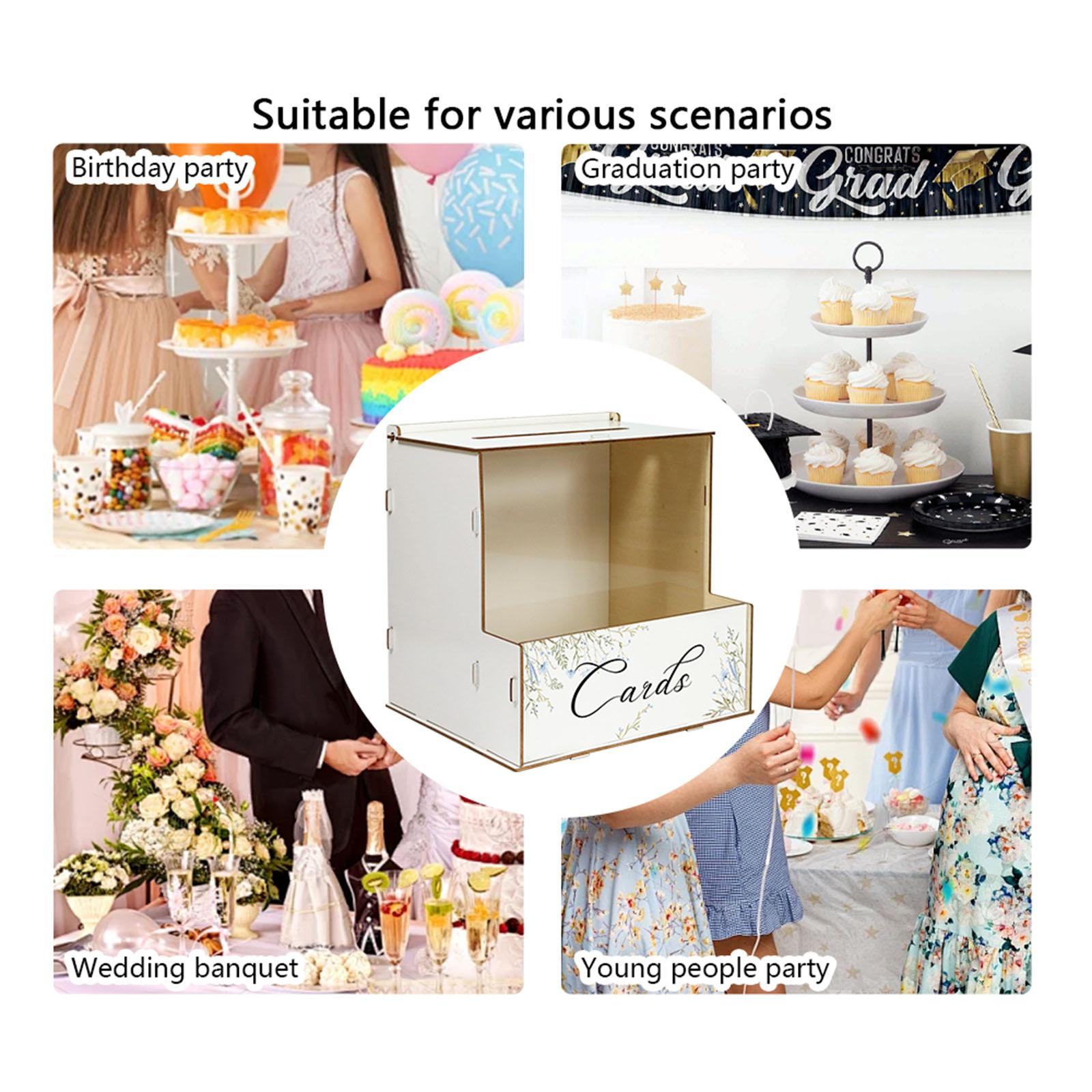 Personalized Rustic Wedding Ca - Wedding Card Box recension och pris