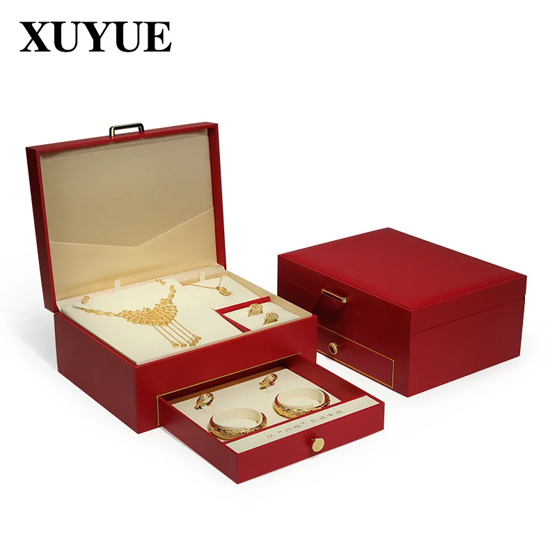 High grade luxury jewelry box  - Wedding Package Gold recension och pris