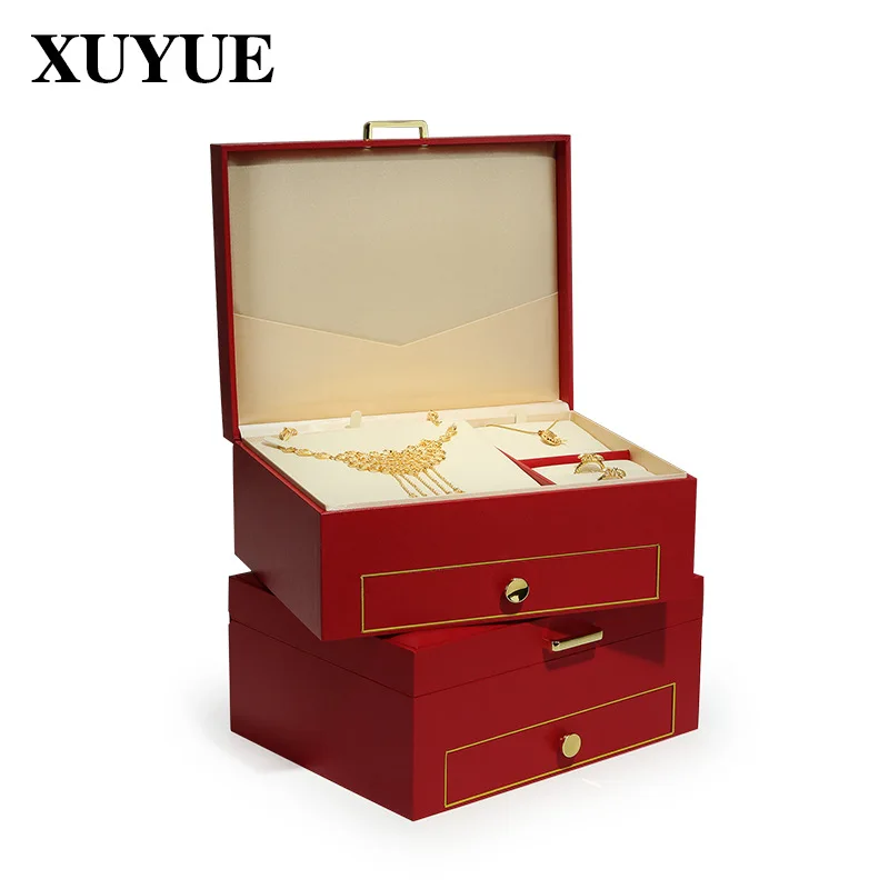 High grade luxury jewelry box  - Wedding Package Gold recension och pris