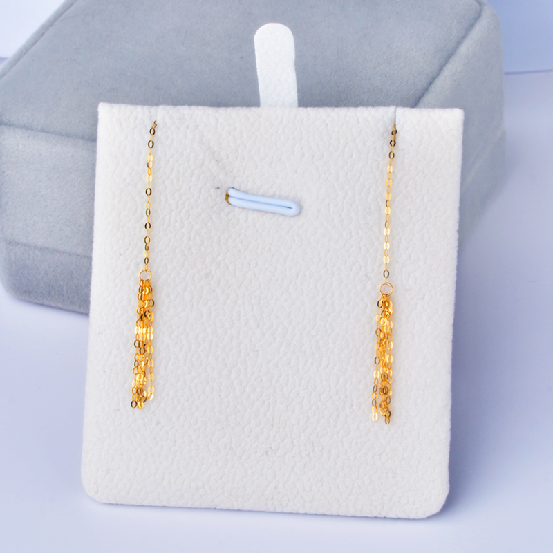 New 18K Yellow Gold Earrings   - Wedding Package Gold recension och pris